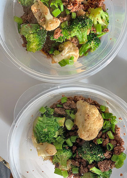 beef broccoli meal prep