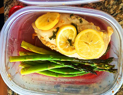 Honey Lemon Chicken Meal Prep